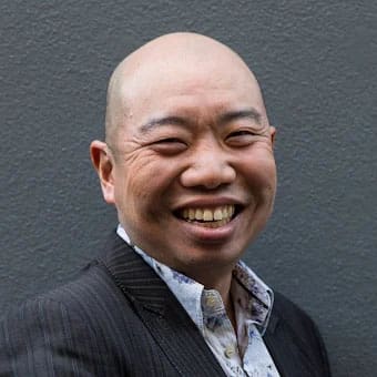 Dr Giles Yeo, smiling.